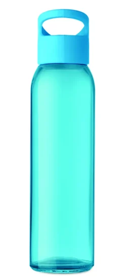 Szklana butelka 500ml / Turkusowy MO9746-12