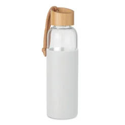 Szklana butelka 500 ml w etui / Biały MO6845-06