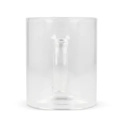 Szklanka do kawy z uchwytem Vardez 180 ml / Transparentny LT50571-N0004