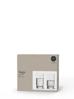Szklanka wysoka SAGA GLASS 2-szt, transparentny / Default 5018267-