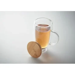 Szklany podwójnych  450 ml / Przezroczysty MO2673-22