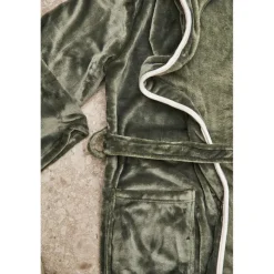 Szlafrok VINGA Louis RPET S/M / Zielony VG038-19