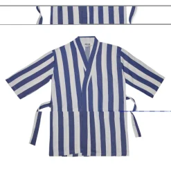 Szlafrok VINGA Ornos L/XL / Niebieski VG620-02