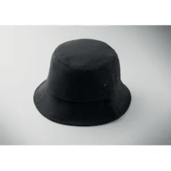 Sztruksowy kapelusz / Czarny MO2869-03