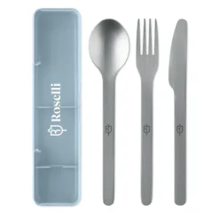 Sztućce ze stali nierdzewnej / Baby Blue MO2677-66