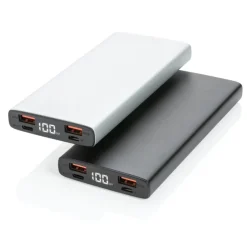 Szybki power bank 10000 mAh / Czarny P322.241