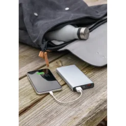 Szybki power bank 10000 mAh / Srebrny P322.242