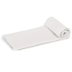 Szybkoschnący ręcznik golfowy z haczykiem R-PET 30 x 30 cm sublimacja / Biały / szary LT95006-N0161