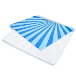 Szybkoschnący ręcznik plażowy R-PET 100×180 cm, sublimacja / Niebieski LT97215-N0011