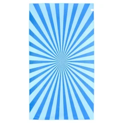 Szybkoschnący ręcznik plażowy R-PET 100×180 cm, sublimacja / Niebieski LT97215-N0011
