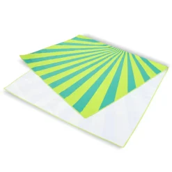 Szybkoschnący ręcznik plażowy R-PET 100×180 cm, sublimacja / Jasnozielony LT97215-N0032