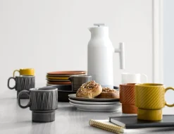 Talerz COFFEE & MORE 20 cm, biały / Biały 5017347-