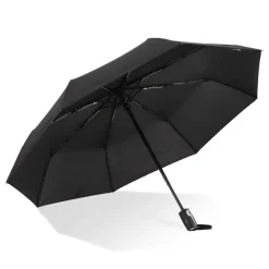 Taman Pongee 21" Wiatroodporny parasol Automatycznie otwierany i zamykany / Czarny LT97117-N0002