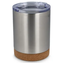 T-ceramic Kubek termiczny z pokrywką Lena 350ml / Srebrny LT98726-N0005