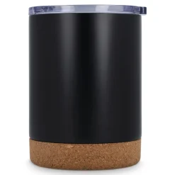 T-ceramic Kubek termiczny z pokrywką Lena 350ml / Czarny LT98726-N0002