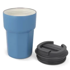 T-ceramic Kubek termiczny z pokrywką Zambezi 350ml / Czarny LT98728-N0002