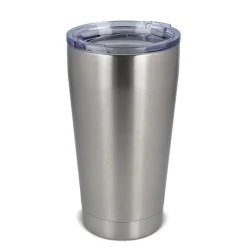T-ceramic Kubek termiczny z pokrywką Cango 500ml / Srebrny LT98724-N0005