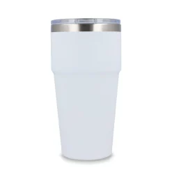T-ceramiczny kubek do samochodu o miękkim dotyku 500ml / Biały LT98729-N0001
