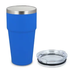 T-ceramiczny kubek do samochodu o miękkim dotyku 500ml / Czerwony LT98729-N0021