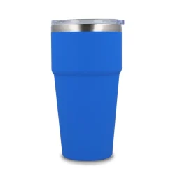 T-ceramiczny kubek do samochodu o miękkim dotyku 500ml / Niebieski LT98729-N0011