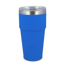 T-ceramiczny kubek do samochodu o miękkim dotyku 500ml / Niebieski LT98729-N0011