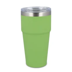 T-ceramiczny kubek do samochodu o miękkim dotyku 500ml / Oliwkowa zieleń LT98729-N0043