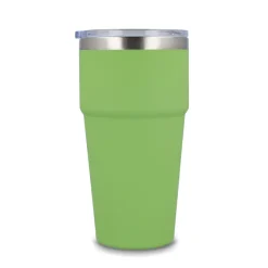 T-ceramiczny kubek do samochodu o miękkim dotyku 500ml / Oliwkowa zieleń LT98729-N0043