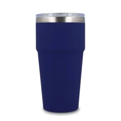 T-ceramiczny kubek do samochodu o miękkim dotyku 500ml / Ciemnoniebieski LT98729-N0010