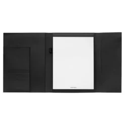Teczka A4 Pinstripe Black / Srebrny HDF210A