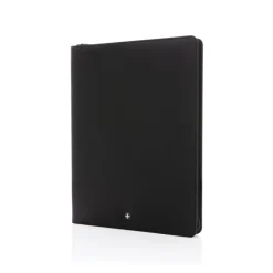 Teczka konferencyjna A4 Swiss Peak Heritage, notatnik, PU z recyklingu / Czarny P774.411