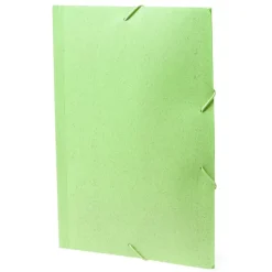 Teczka na dokumenty ok. A4 ze słomy pszenicznej / Zielony V2047-06