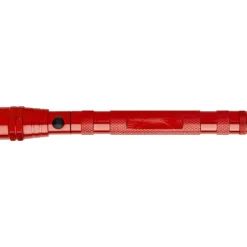 Teleskopowa latarka 3 LED / Czerwony V7755-05