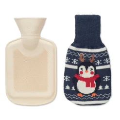 Termofor na gorącą wodę 250 ml / Francuski Granat CX1543-85