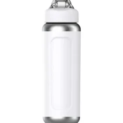 Termoizolowany bidon na wodę Stanley Classic Wellspring 710 ml wykonany z recyklingowanej stali nierdzewnej / Biały 10098001