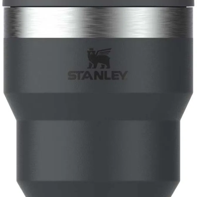 Termoizolowany kubek kempingowy Stanley Stay Hot 295 ml ze stali nierdzewnej, umożliwiający wkładanie kubków jeden w drugi / Czarny 10097390