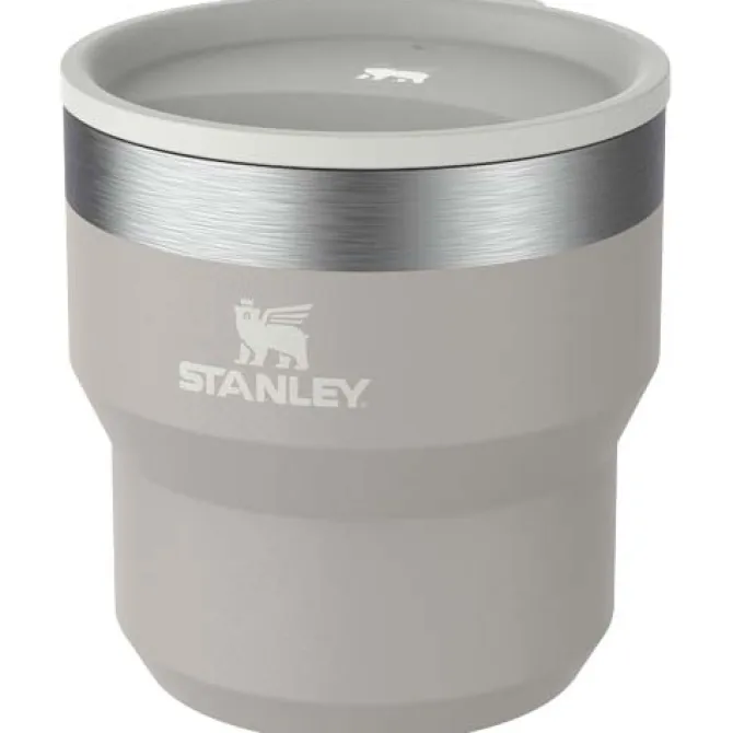 Termoizolowany kubek kempingowy Stanley Stay Hot 295 ml ze stali nierdzewnej, umożliwiający wkładanie kubków jeden w drugi / Szary 10097382