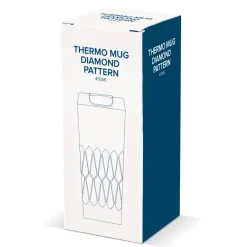 Termos Diamond Pattern 450ml / Niebieski LT91213-N0011