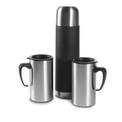 Termos 500 ml i 2 kubki 260 ml / Neutralny V4635-00