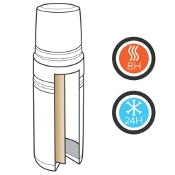 Termos 1000 ml Swiss Peak Elite / Czarny P433.361