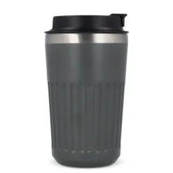 Termos na kawę ze stali nierdzewnej pochodzącej z recyklingu, 400 ml / Szary LT98698-N0061