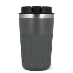 Termos na kawę ze stali nierdzewnej pochodzącej z recyklingu, 400 ml / Szary LT98698-N0061