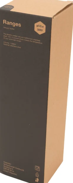 Termos próżniowy 1000 ml RANGES Schwarzwolf / Czarny F4900400AJ303