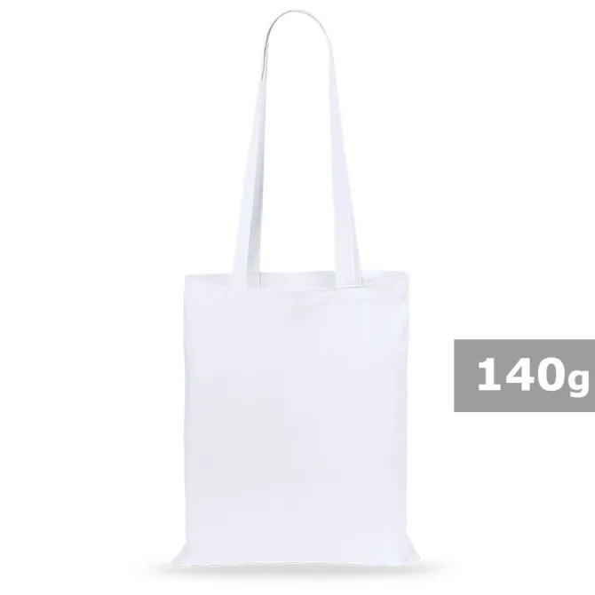 Torba bawełniana na zakupy / Biały V6889-02