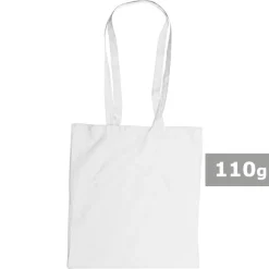 Torba bawełniana na zakupy / Biały V5801-02