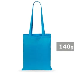 Torba bawełniana na zakupy / Błękitny V6889-23