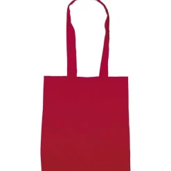 Torba bawełniana na zakupy / Czerwony V2150-05