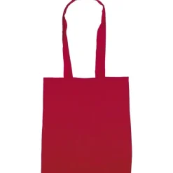 Torba bawełniana na zakupy / Czerwony V2150-05