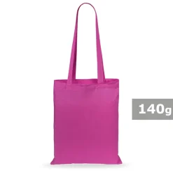 Torba bawełniana na zakupy / Fuksja V6889-31