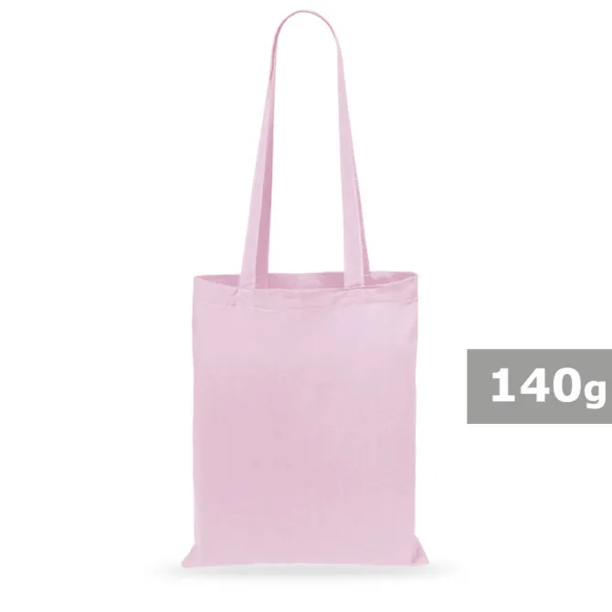 Torba bawełniana na zakupy / Różowy pastelowy V6889-91