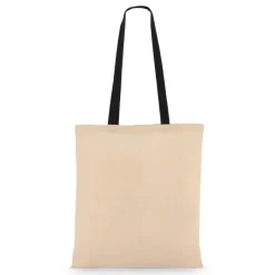 Torba bawełniana OEKO-TEX® 38 x 42 cm 140 g/m² / Czarny LT95381-N0002